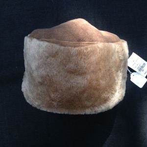 Andrew Wilkie of London shearling hat